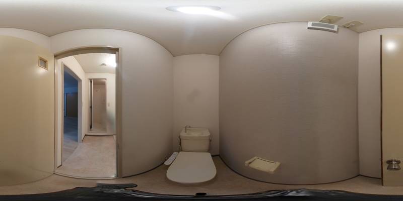 パノラマ画像トイレ