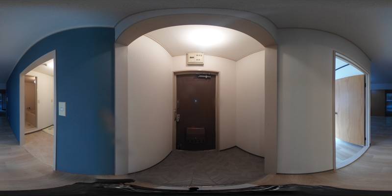 パノラマ画像玄関