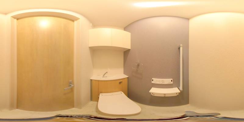 パノラマ画像トイレ