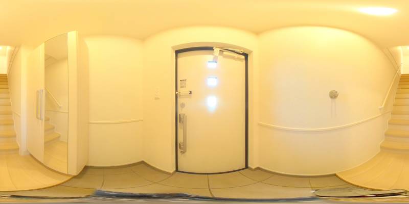 パノラマ画像玄関