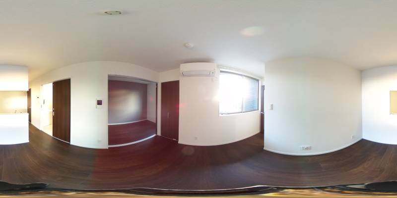 パノラマ画像リビング