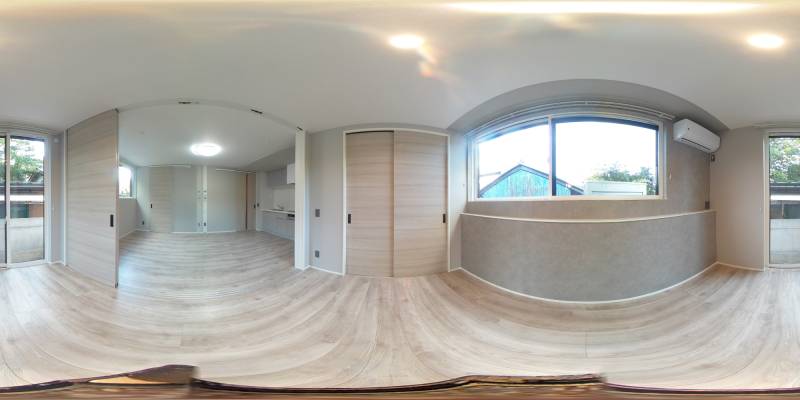 パノラマ画像洋室