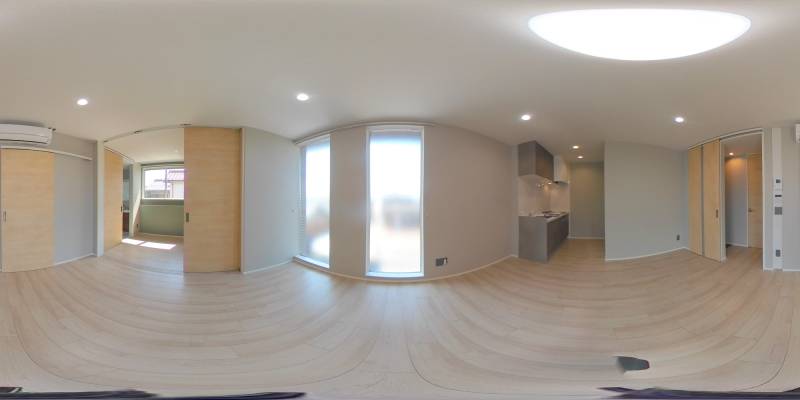 パノラマ画像リビング