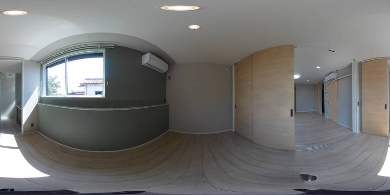 パノラマ画像洋室