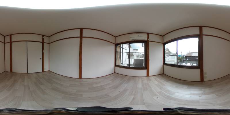 パノラマ画像洋室