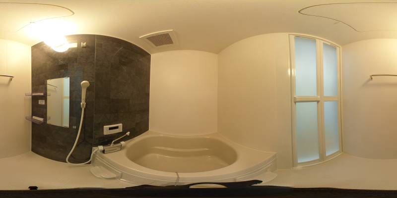 パノラマ画像バスルーム