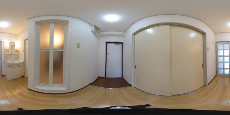 パノラマ画像玄関