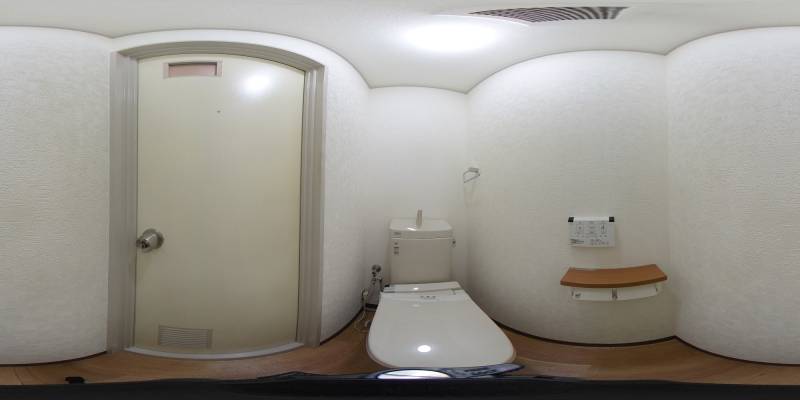 パノラマ画像トイレ
