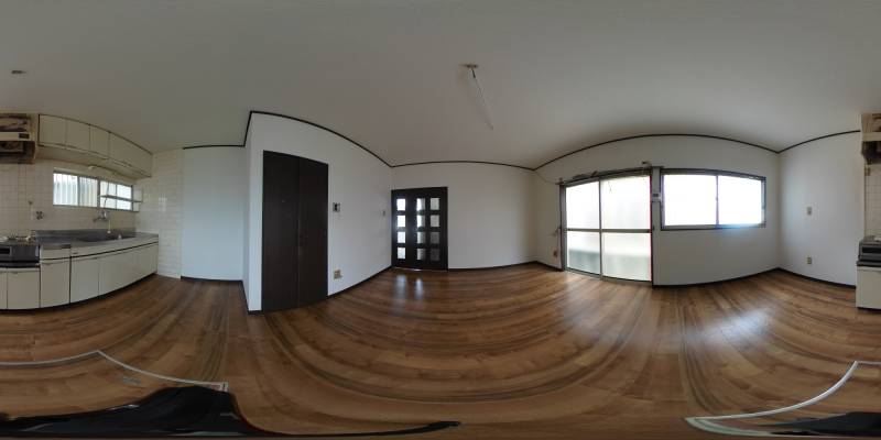 パノラマ画像リビング