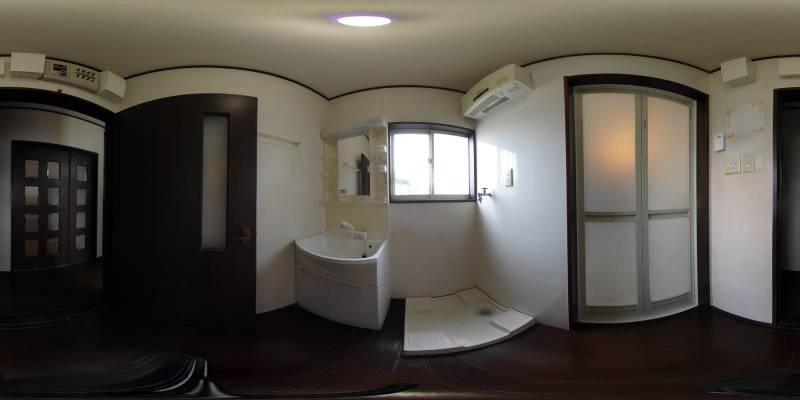 パノラマ画像洗面所