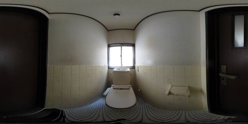 パノラマ画像トイレ