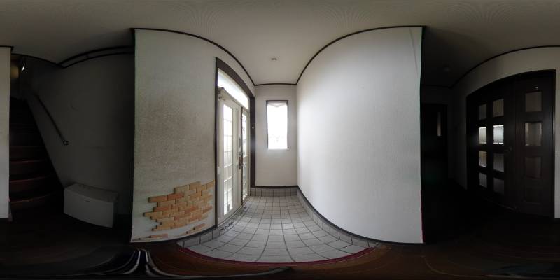 パノラマ画像玄関