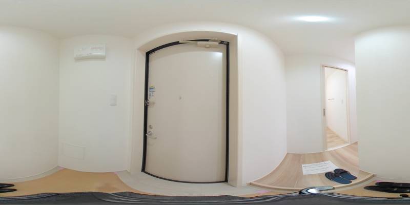 パノラマ画像玄関