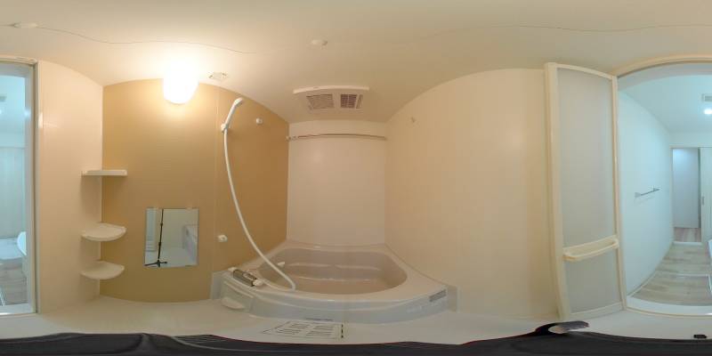 パノラマ画像バスルーム