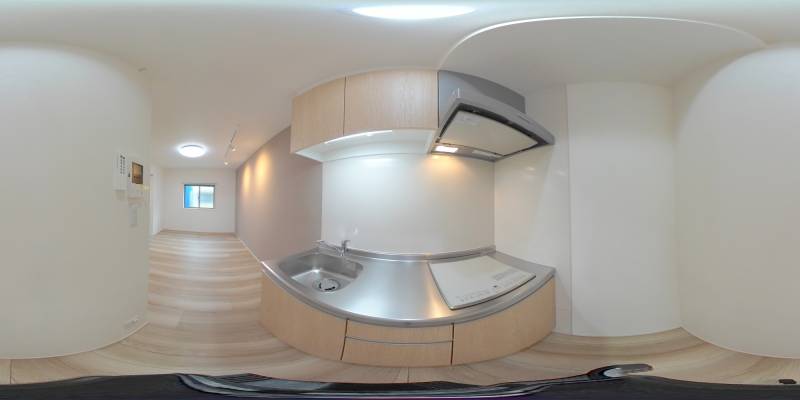 パノラマ画像キッチン