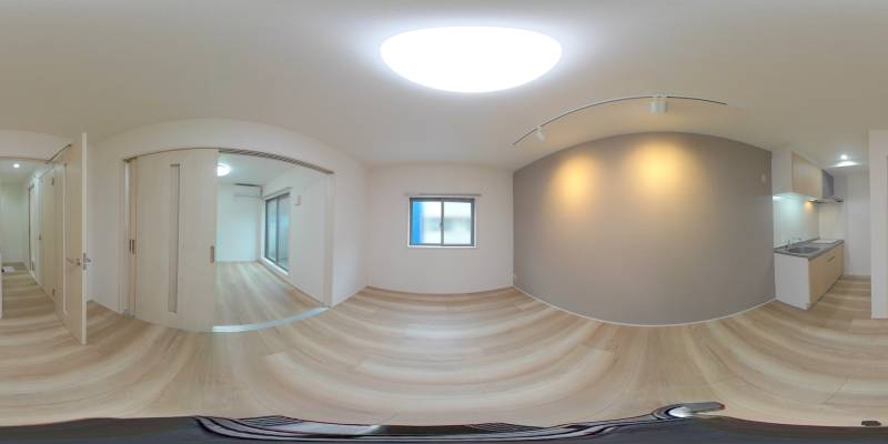 パノラマ画像リビング