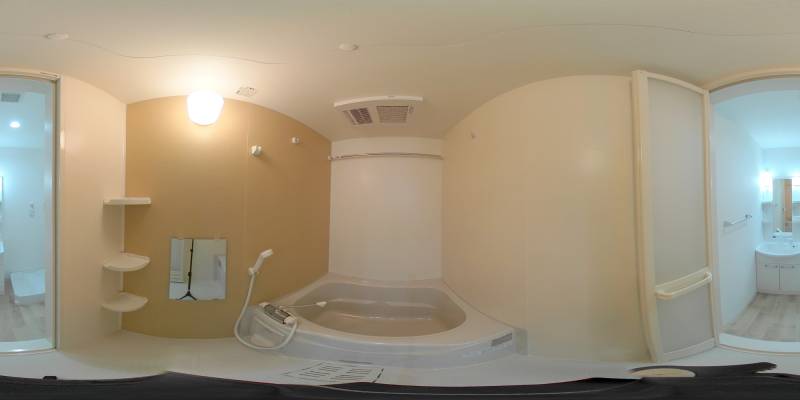 パノラマ画像バスルーム