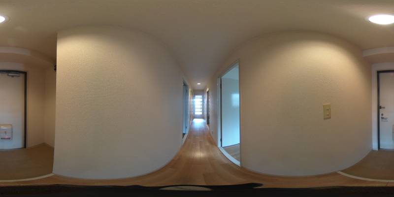 パノラマ画像玄関