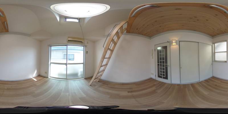 パノラマ画像洋室