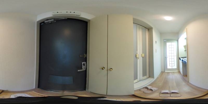 パノラマ画像玄関