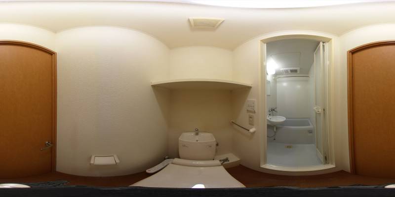 パノラマ画像トイレ