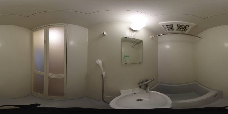 パノラマ画像洗面所