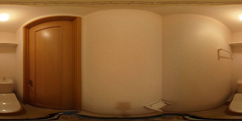 パノラマ画像トイレ