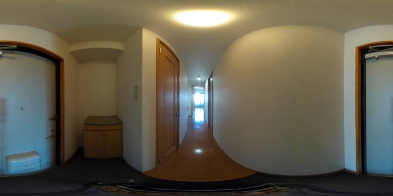 パノラマ画像玄関