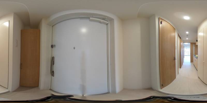 パノラマ画像玄関