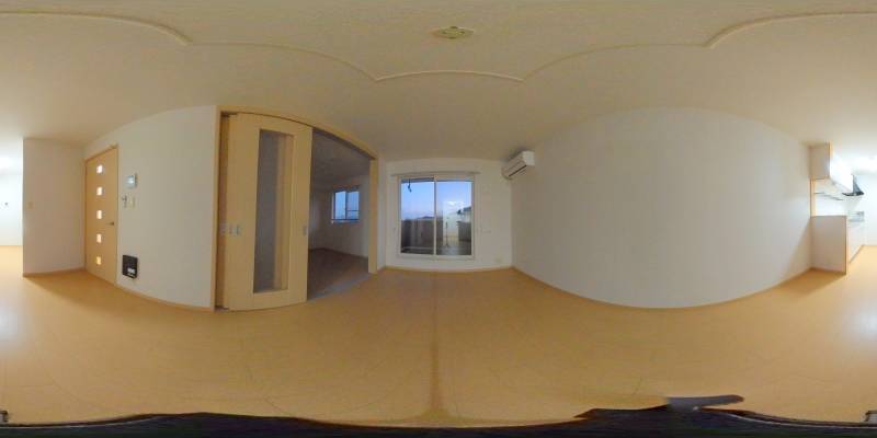 パノラマ画像リビング