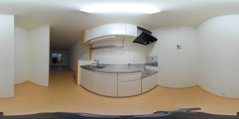 パノラマ画像キッチン