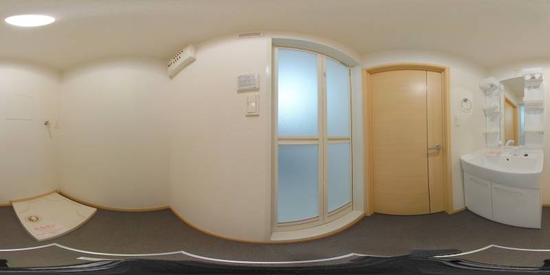 パノラマ画像洗面所