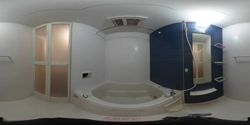 パノラマ画像バスルーム