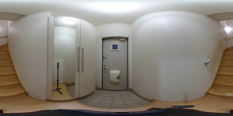 パノラマ画像玄関