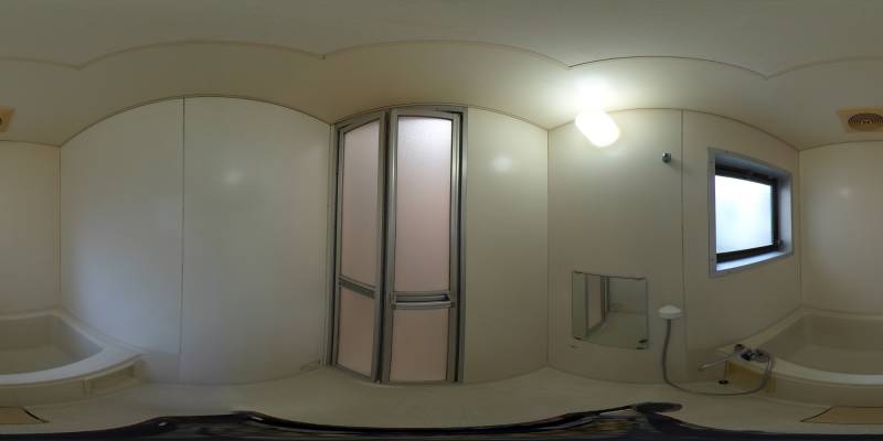 パノラマ画像バスルーム