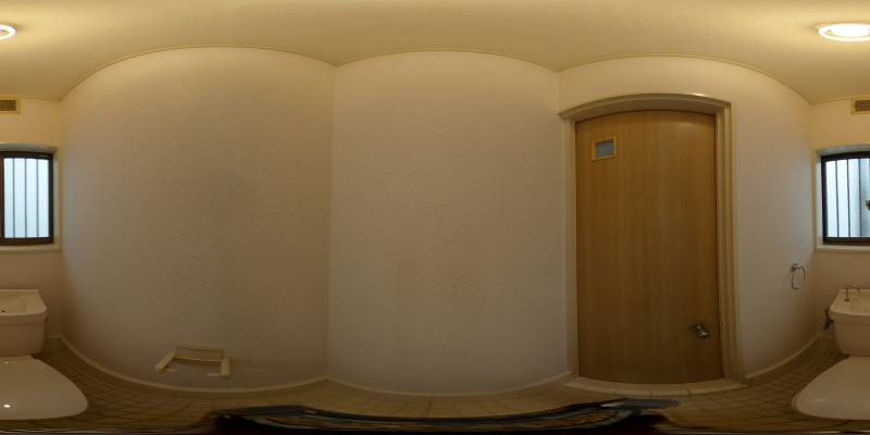 パノラマ画像トイレ