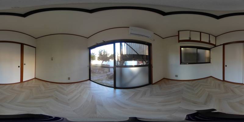 パノラマ画像洋室