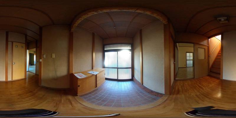 パノラマ画像玄関