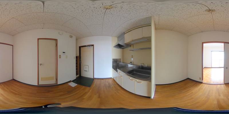 パノラマ画像リビング