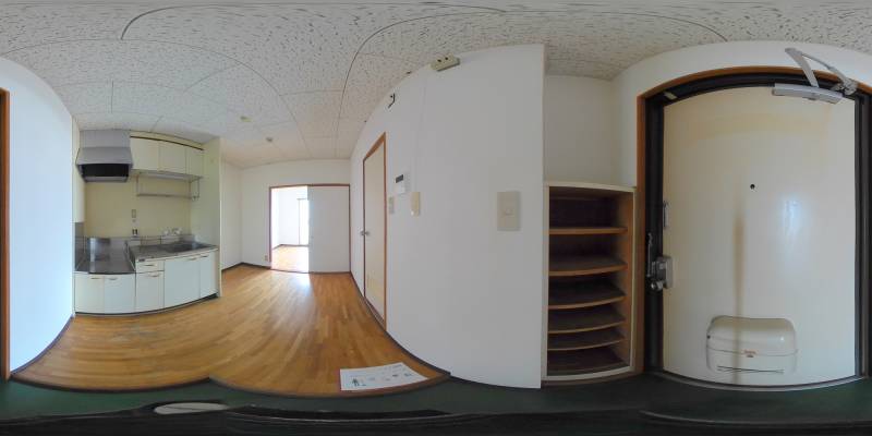 パノラマ画像玄関