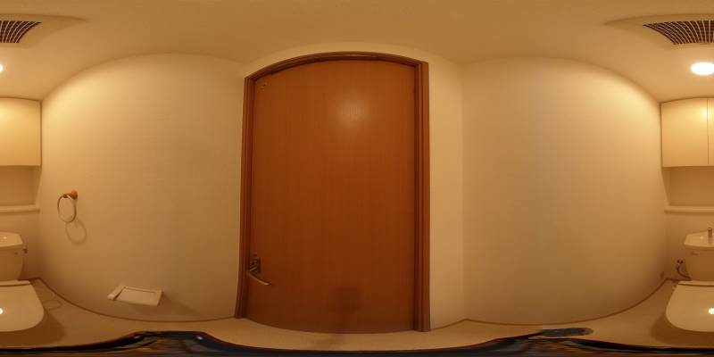 パノラマ画像トイレ