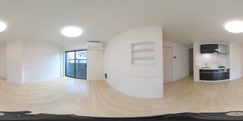 パノラマ画像洋室