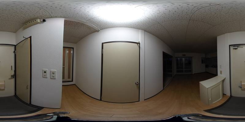 パノラマ画像玄関