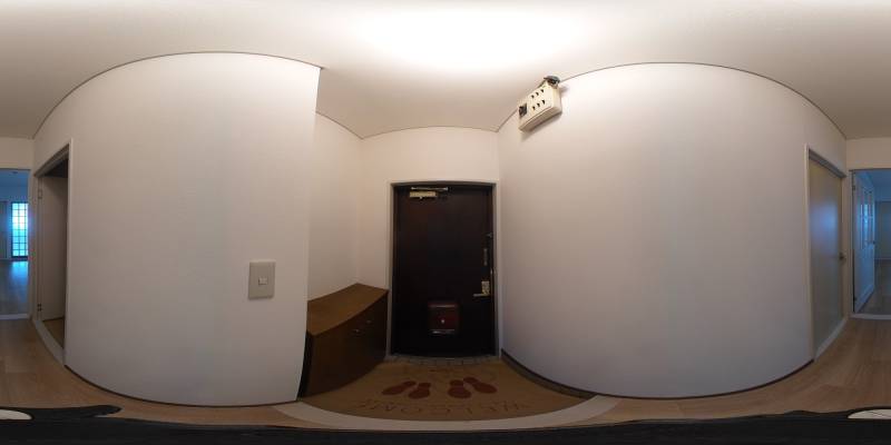 パノラマ画像玄関