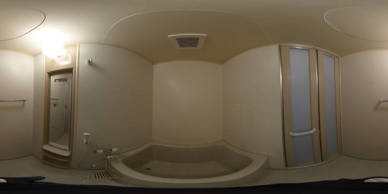 パノラマ画像バスルーム