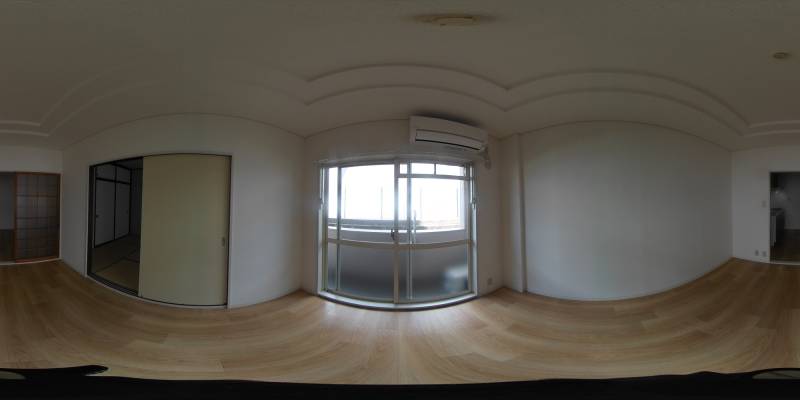 パノラマ画像洋室