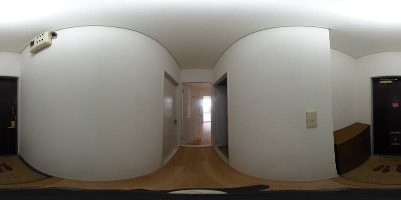パノラマ画像玄関