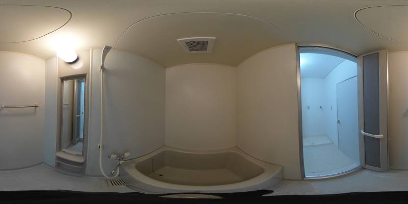 パノラマ画像バスルーム