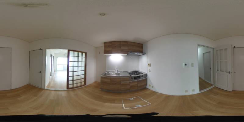 パノラマ画像リビング