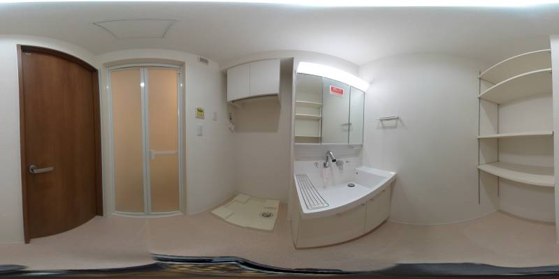 パノラマ画像洗面所